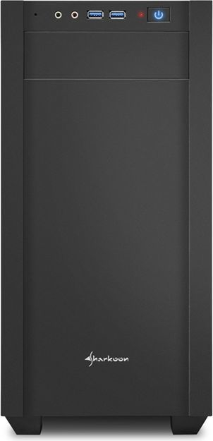 Kasë kompjuteri Sharkoon S1000, microATX, e zezë