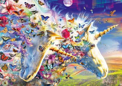 Lojëra Puzzle Bluebird Puzzle 1000 Unicorn, Adrian Chesterman