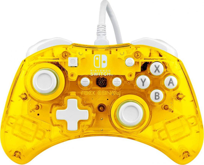 Контролер PDP Controller Rock Candy Mini, жичен, жолт