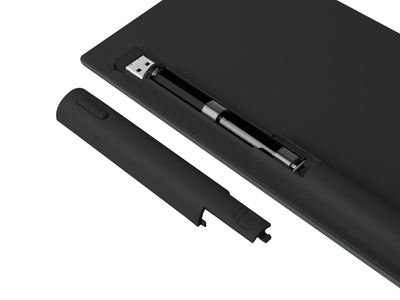 Tastierë Natec Dolphin NKL-1830, pa tel RF + Bluetooth, QWERTY, e zezë/e hirtë
