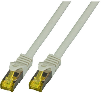 Kabllo rrjeti RJ45 Cat.6A, S/FTP, 0.15 m, gri