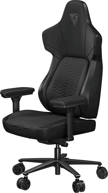 Karrige gaming ThunderX3 CORE RACER, ergonomike, me mbështetje mesi, e zezë
