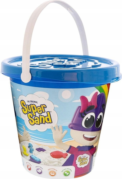 Kovë loje Goliath Super Sand, kovë për me ruajt rërën magjike, me dorezë plastike, shumëngjyrëshe