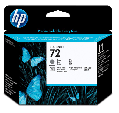 Kokëprintim HP 72 C9380A, gri dhe photo black, për DesignJet
