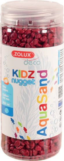 Субстрат за аквариум Zolux Aquasand Kidz, 500 ml, црвена боја