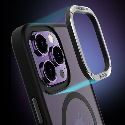 Mbulesë telefoni X-One Dropguard Magnetic Air, për iPhone 14 Pro Max, MagSafe, e zezë