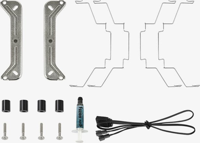 Ftohës për procesor Aerocool PGS RIME 4 ARGB PWM 4P, i zi