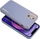 Mbulesë telefoni Forcell Leather Case, për iPhone 12 Pro Max, silikoni imitim lëkure, blu
