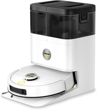Fshesë robotike Kärcher RVM 4 Comfort Extra, LiDAR, me shtupë, e bardhë