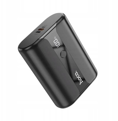 Power bank Hoco Q3 Pro, 10000mAh, PD 20W QC 3.0, e zezë