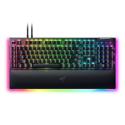 Тастатура Razer BlackWidow V4 Pro, RGB, Yellow Switch, црна