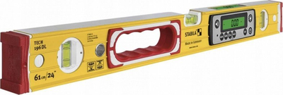 Nivel elektronik Stabila Tech 196M DL, 120cm, ekran dixhital, i verdhë