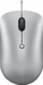 Maus Lenovo 540 USB C me kabllo, kompakt, 2400 DPI, gri cloud