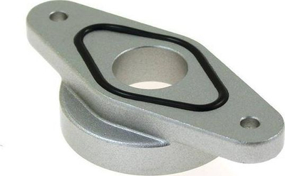 Adapter Blow Off TurboWorks HKS, për Subaru Impreza WRX Legacy GT, alumini, argjendtë