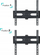 Mbajtëse muri për TV Fiber Mounts FM78, 30\"–60\", deri 35 kg, e zezë