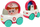 Set makina lodër Leantoys, 3 copë, polici, zjarrfikse, ambulancë, shumëngjyrëshe