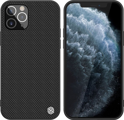 Mbrojtëse Nillkin Textured Case. për Apple iPhone 12 Pro Max, e zezë