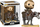 Figurë koleksionare Funko POP Ben Kenobi mbi Eopie, Star Wars, vinyl, shumngjyrëshe