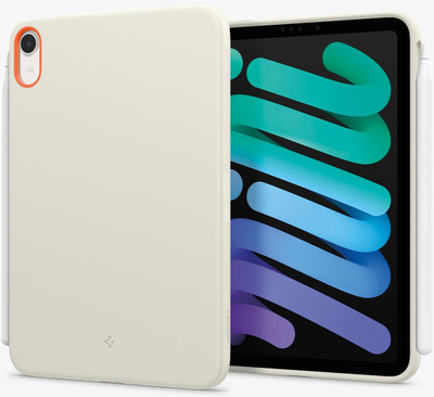 Mbrojtëse tableti Spigen Nano Pop, iPad Mini 6 8.3", bezhë portokalli