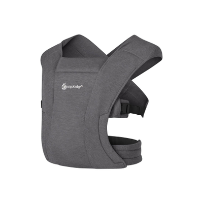 Mbajtëse bebe Ergobaby Embrace, ergonomike, për të porsalindur, gri e errët