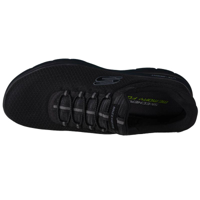 Atlete burrash Skechers Summits M 52811, Memory Foam, të zeza