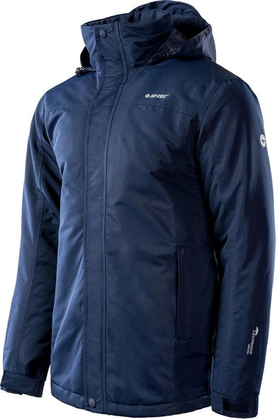 Xhaketë burrash Hi-Tec Chris M, e papërshkueshme nga uji, me kapuç, blu navy