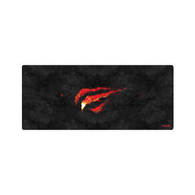 Mousepad gaming Havit HV-MP861, sipërfaqe e madhe, kundër rrëshqitjes, e kuqe e zezë