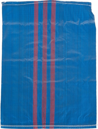 Thes polipropileni No name, 50×80 cm, 30 kg, blu me vija të kuqe