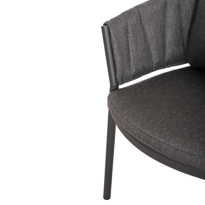 Karrige ngrënieje Shanks 62x60x75-80Hcm (HM6207.01), gri