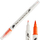 Stilolaps Brush Pentel Sesw30C Twin Tip, dy maja, ngjyrë portokalli