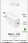 Karikues USB Type C Puro PRO LITE, 30W, i bardh