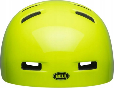 Шлем за велосипед Bell Lil Ripper за деца, Fusion In-Mold, Action Fit, сјајно жолта hi-viz