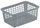 Shportë organizuese keeeper Fred, 25 x 17 cm, plastike, gri transparente