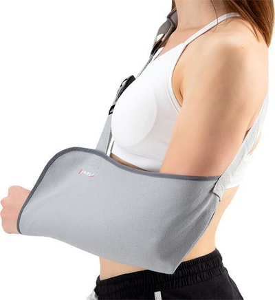 Mbajtëse krahu HMS TE1194, 42cm, poliestër, gri