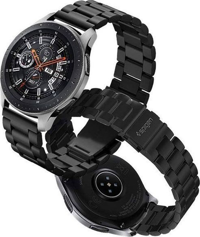 Rrip metalik Spigen Modern Fit për Samsung Gear S3, 46mm, i zi