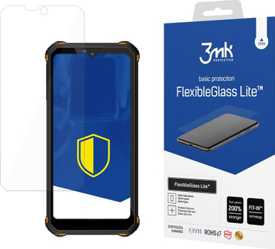 Xham mbrojtës 3MK FlexibleGlass Lite për Oukitel WP15, 0.16mm, transparent
