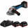 Set mulli me kënd Bosch GWS 18V-10 SC, 125mm, 3 bateri 5.0Ah, i zi