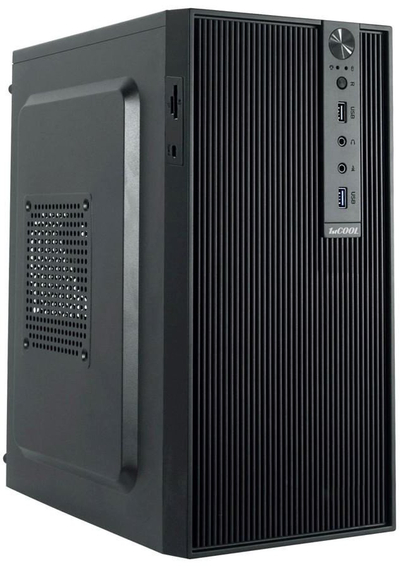Куќиште за компјутер 1stCOOL STEP 6, micro tower, USB 3.0, USB C, без напојување, црно