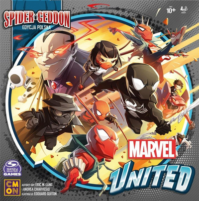 Друштвена игра Portal Games Marvel United Spider Geddon, кооперативна, за 1 4 играчи, повеќебојна