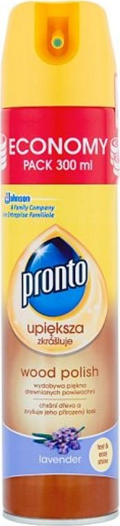 Спреј за дрвени мебел Pronto, мирис на лаванда, 300ml