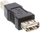 Përshtatës USB Inline USB A - USB B, i zi 