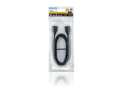 Kabllo HDMI Philips SWV5401H/10, 1.8m, me ethernet