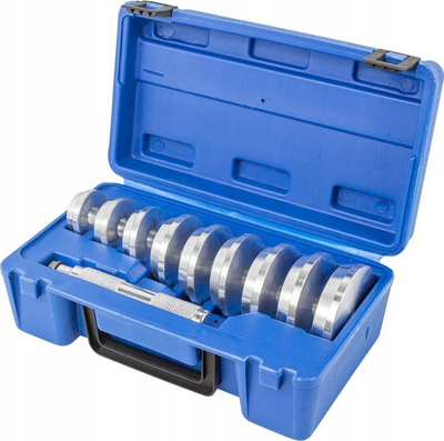 Set për montim kushinetash edhe vulash Rockforce RF-66603, 10 pjesë, alumini