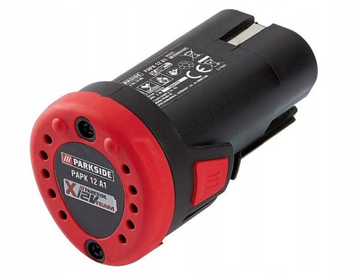 Bateri për vegla Parkside Papk 12 A2, 2Ah, 12V, e zezë