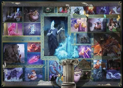 Puzzle Ravensburger Hades Disney Villainous Collection, 1000 pjesë, shumëngjyrëshe