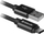 Kabllo USB Defender 87814, USB A me USB C, 1m, e zezë