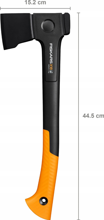 Sëpatë Fiskars X18 1069103, 445mm, 1050g, me dorezë të rehatuar për dorë