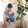 Mbajtëse bebe Ergobaby Embrace Soft Air Mesh, ergonomike, rrjetë ajrosëse, blu