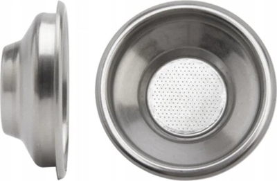 Портафилтер Lelit 58mm 2-шолји, нерѓосувачки челик, рачка од ореово дрво