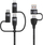 Kabllo USB Usams 6n1, 1.2m, USB 3.2 Gen 1, 100W